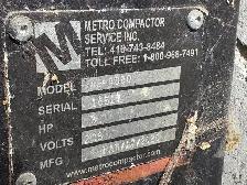 Metro AP-4830 Waste Compactor - 3HP 208V - 2020 - w/ Hydraulics - Photo 3