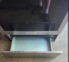 Stainless Steel KitchenAid Glass-Top Stove - Photo 4