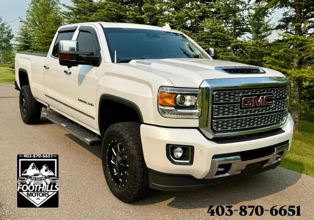2019 GMC Sierra 3500HD Denali 8Ft Box 6.6L Diesel 4x4 Deleted!
