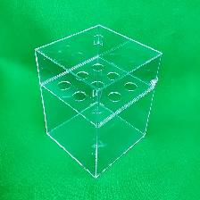 Ice Cream Cone Cabinet 9 Holes Clear Acrylic Display Case 021036 - Photo 5