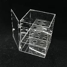 Ice Cream Cone Cabinet 9 Holes Clear Acrylic Display Case 021036 - Photo 8