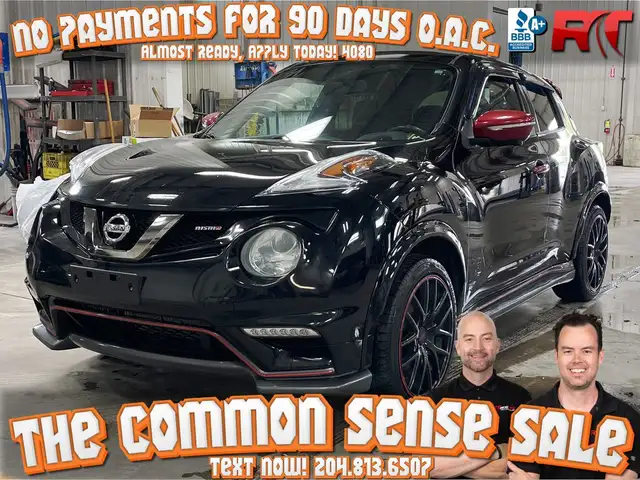 2017 Nissan JUKE AWD - Backup Cam, Traction Control, Rear Defros