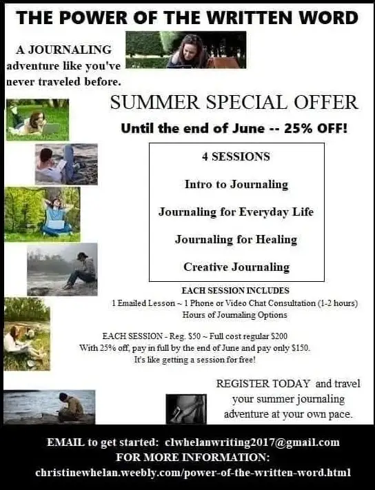 Journaling Course - Summer Special - LAST DAY!