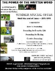 Journaling Course - Summer Special - LAST DAY!