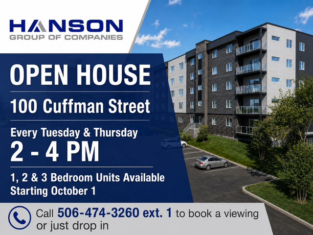 100 Cuffman Open House