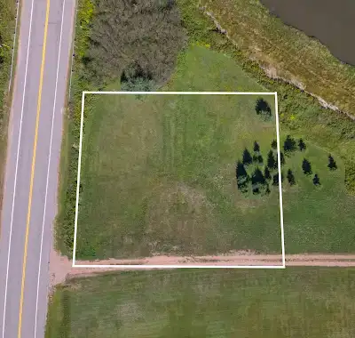 Half acre lot over looking water in Belle River