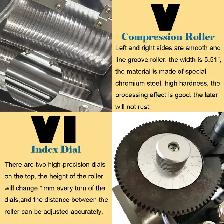 Double-Head Rolling Mill For Jewelry Gold Making Flake 056035 - Photo 4