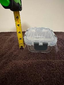 Contenants nourriture verre glass food storage containers - Photo 4