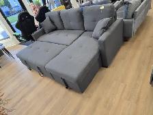 Hot sale on 3 seater sofa bed with storage chase