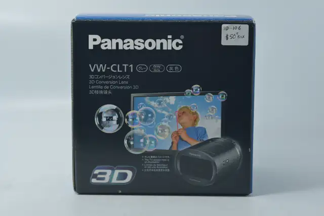Panasonic VW-CLT1 3D Conversion Lens ID 106