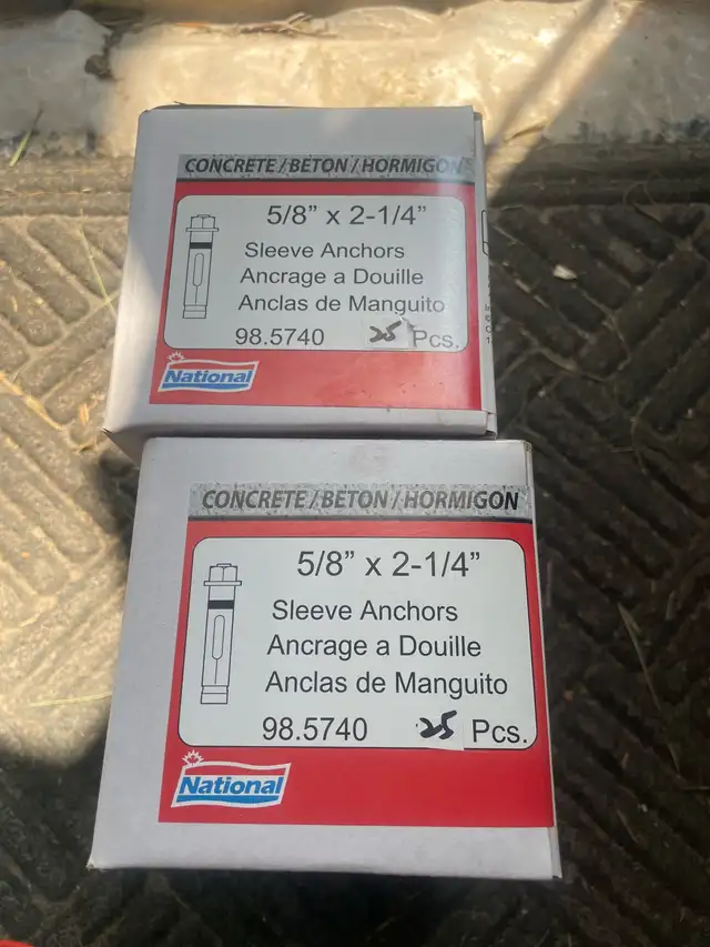 5/8" Concrete Sleeve Anchors