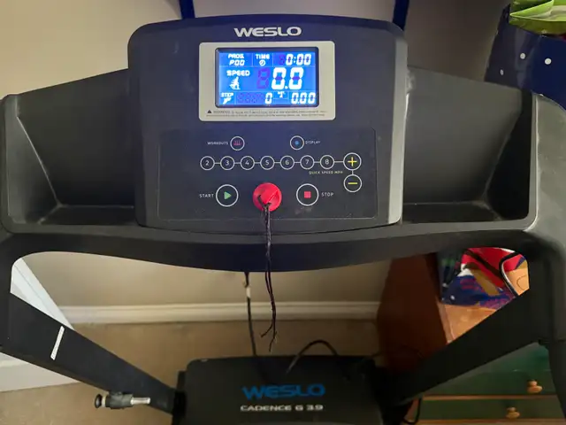 weslo cadence g3.9 treadmill