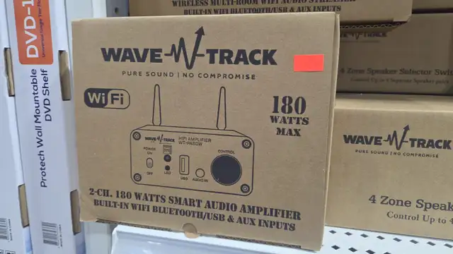 WAVE-TRACK 180 Watt Smart Audio Amplifier