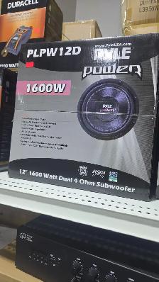 PYLE POWER PLPW12D 1600W 4OHM SUBWOOFER