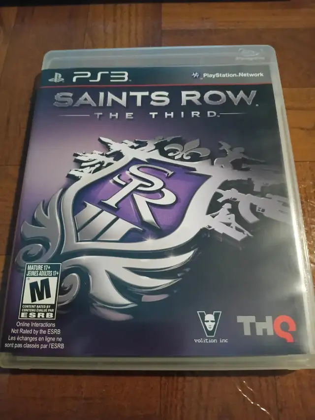 Saints Row The Third (Sony PlayStation 3, 2011) PS3