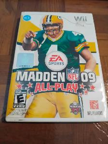 Madden NFL 2009 2008 - Nintendo Wii CIB