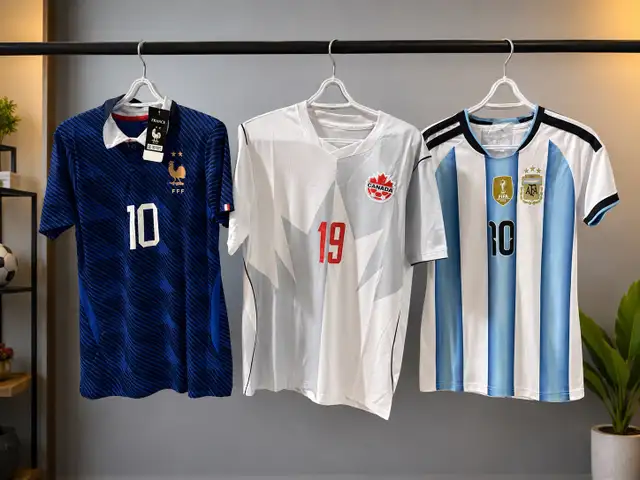 World Cup jerseys