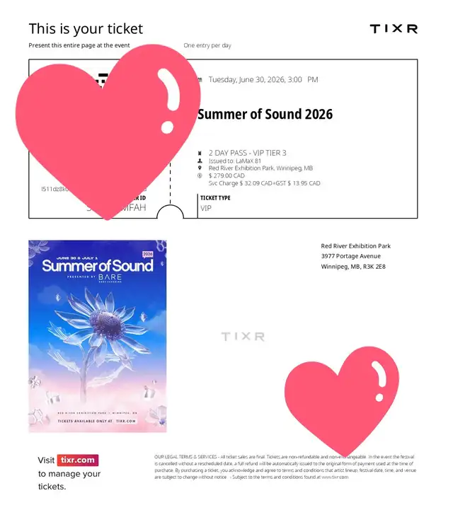 summer of sound tickets vip