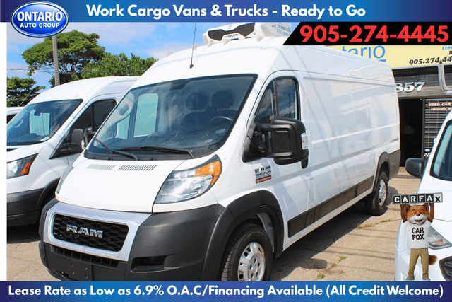2020 Ram PROMASTER 3500 Reefer van High Roof 159' Extended Long