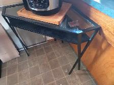 free corner unit shelf with glass