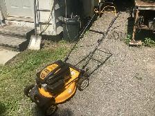 Cub Cadet Self Propelled Mower -Rear Wheel Drive.