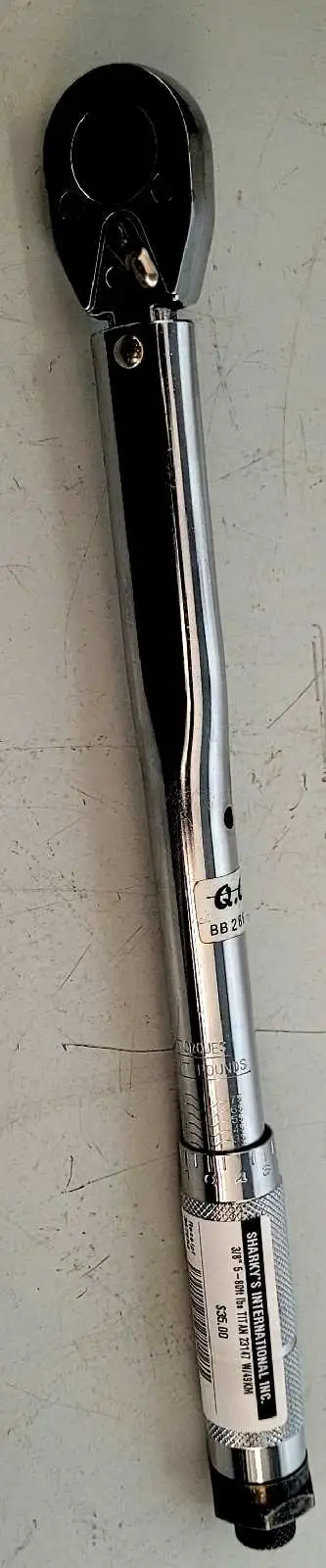 3/8' 5 - 80ft/lbs Titan Torque Wrench 23147 (32451522)
