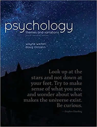 Psychology Themes and Variations 4th Edition 9780176531713