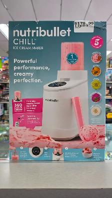 Nutribullet Chill Ice Cream Maker - BRAND NEW