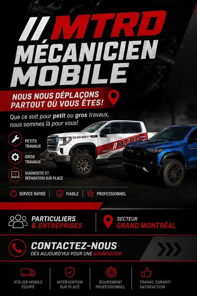 Mécanicien mobile