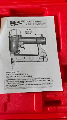 MILWAUKEE AIR NAILERS = AS NEW - Photo 8