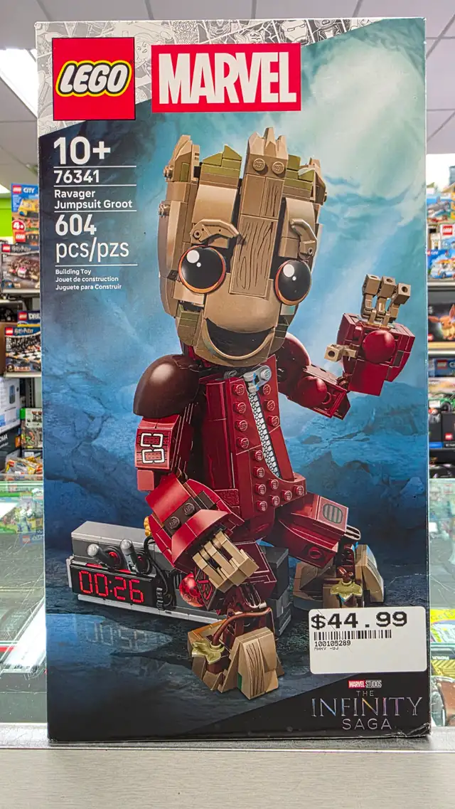 LEGO Marvel Ravager Jumpsuit Groot 76341 - BRAND NEW