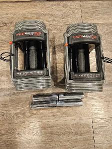 PowerBlock Sport EXP adjustable dumbbells 5-50lbs