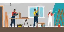 Carpenters, plasterers and painters needed