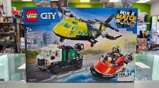 LEGO City Airplane, Service truck & Hovercraft Remix - BRAND NEW
