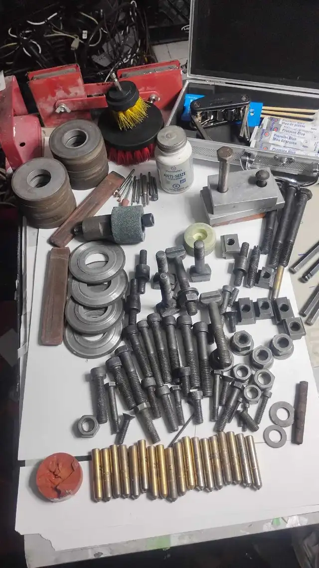Welding/Machinist Tool Lot   3 Large Welders Magnets   Cases