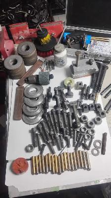 Welding/Machinist Tool Lot   3 Large Welders Magnets   Cases