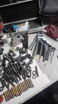 Welding/Machinist Tool Lot   3 Large Welders Magnets   Cases - Photo 2