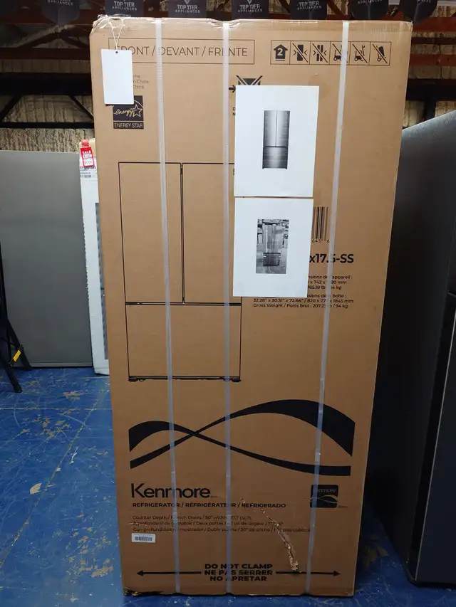 Kenmore '30' Stainless Steel French Door Fridge on Sale‼️
