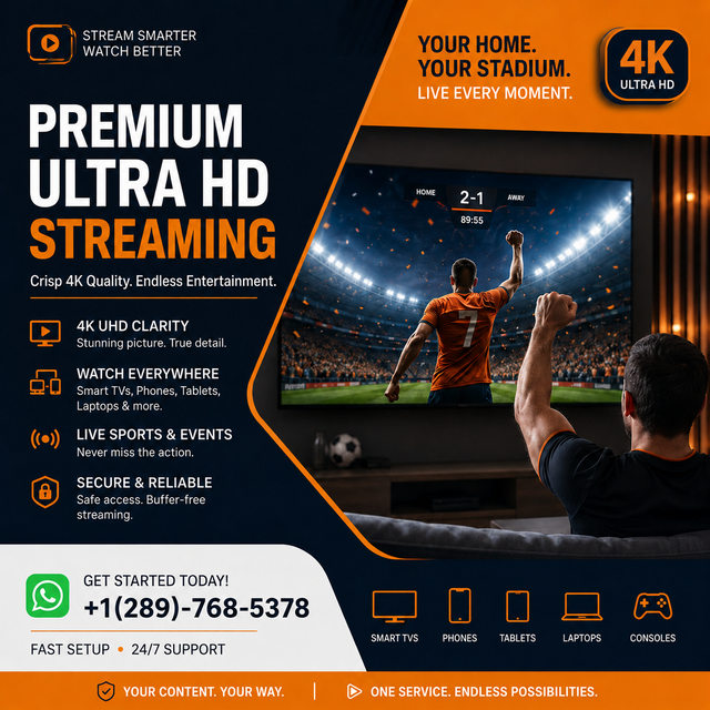Stable 4K Tv subscription #Free trial