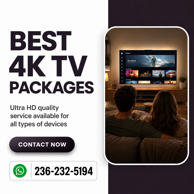 Smooth tv services with hd quality content