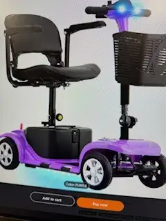 New in box 4 Wheel Electric Mobility Scooters for Adults$ 600