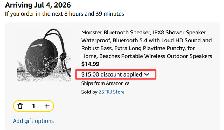 Monster Round One Portable Bluetooth Speaker with IPX8... - Photo 2