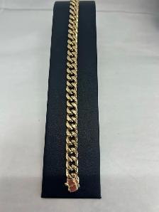 10k Miami Cuban Link Men’s Bracelet - Photo 2