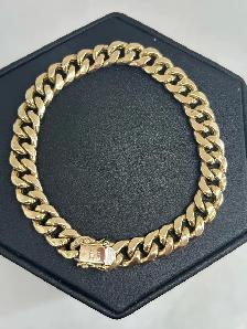 10k Miami Cuban Link Men’s Bracelet - Photo 6