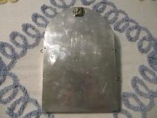 Hand Painted Gold & Silver Lace Aluminum Letter and Key Holder - Photo 5
