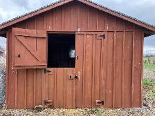 Board and Batten 4 Sided Pine Boards ,  Animal Building