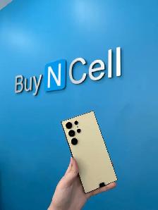 Open Box: Samsung Galaxy S24 Ultra 256GB - Titanium Yellow $800
