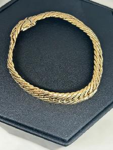10K  Double Curb Link  Bracelet - Photo 5
