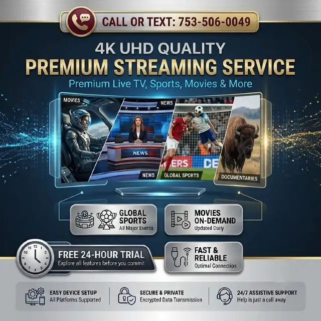 Unlimited 4K UHD Streaming