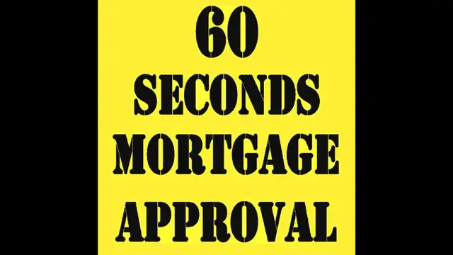 Bank say no? First and second, Mortgage is fast approval.